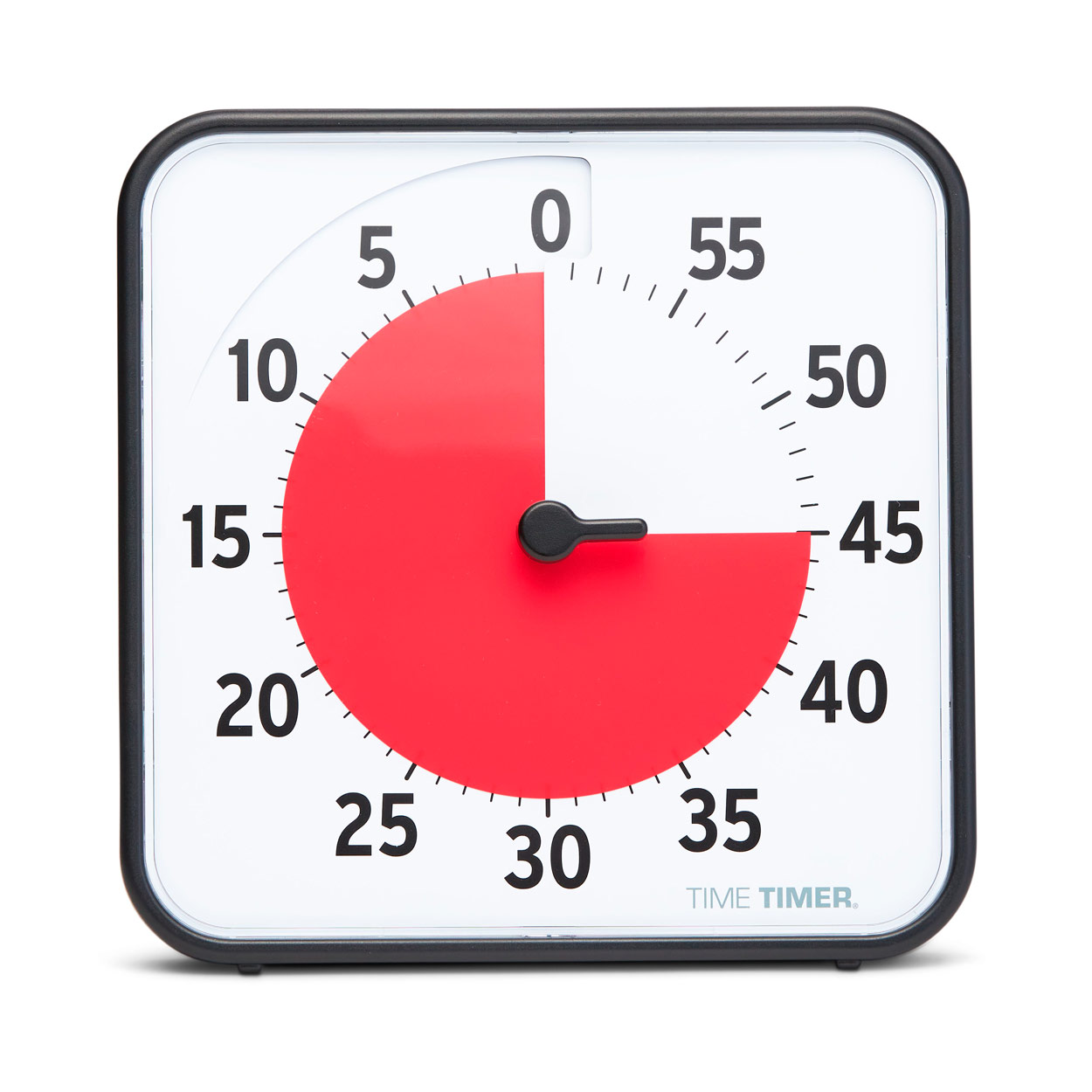 Time Timer Table Clock with acoustic signal, medium, 18x18 cm
