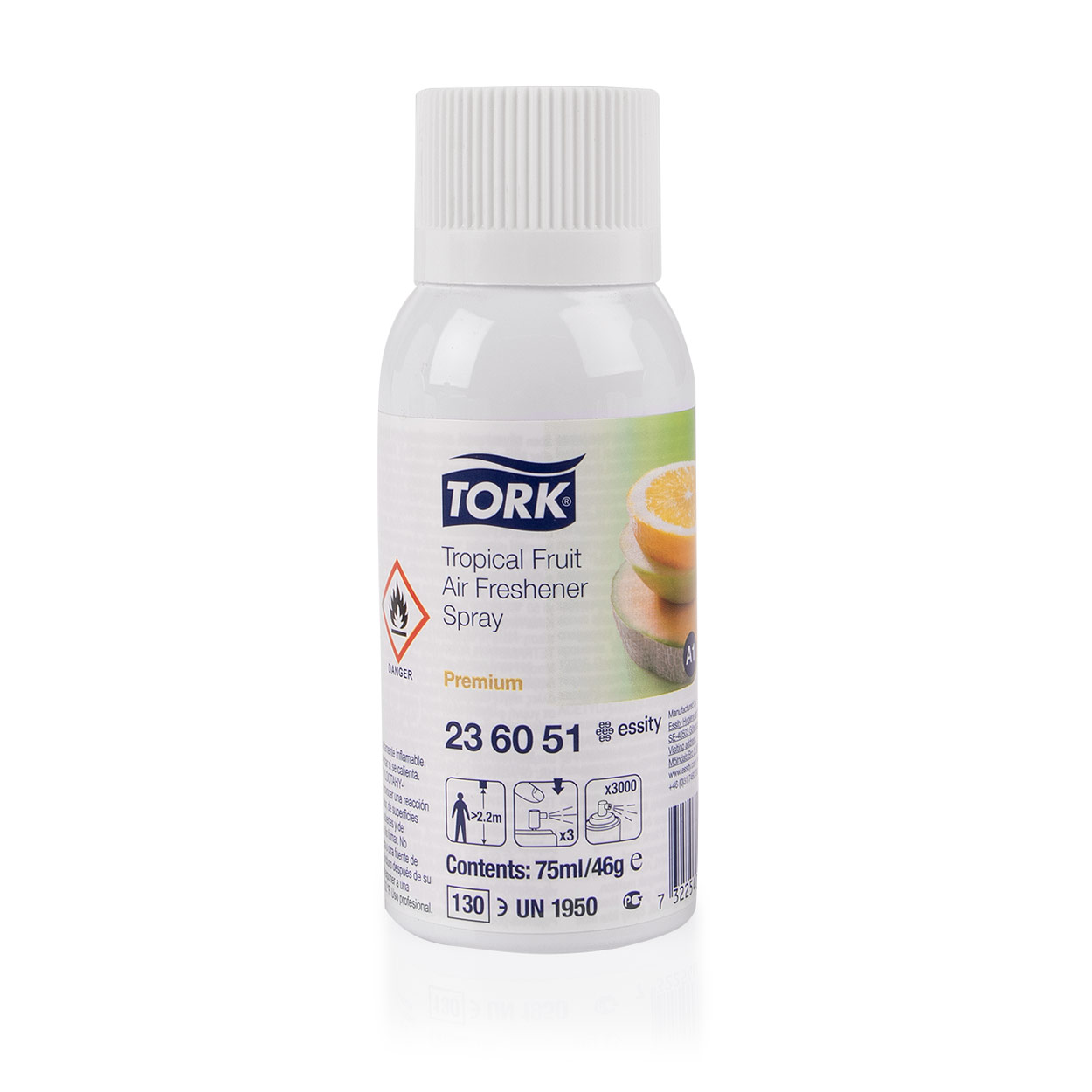Tork Air Freshener Spray for Dispenser A1, fruit fragrance, 75 ml