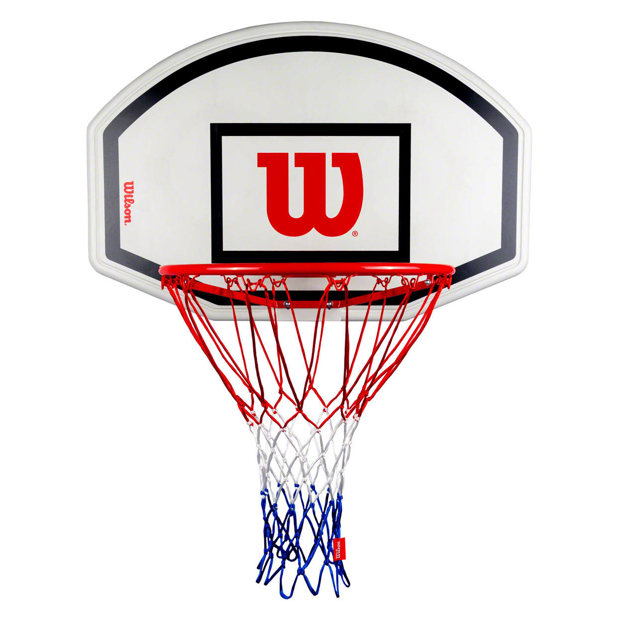 Wilson basketball hoop with backboard 90x60x1,5 cm, ø 45 cm, incl. net