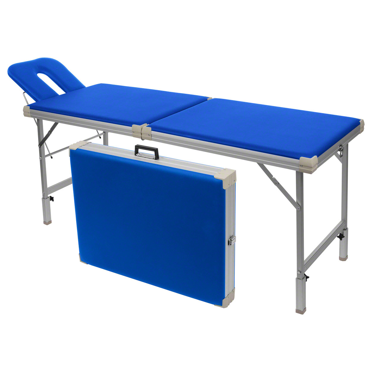 Robusta Pro portable table Robusta ST, incl. head rest, LxWxH 170/210x65x70-82 cm ...
