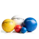 Coated foam ball,  16 cm, yellow