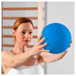 Image shows foam ball Dragonskin Neon, coated, � 21 cm
