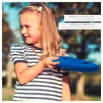 VOLLEY foam-throwing disc Soft Saucer uncoated,  25 cm