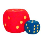VOLLEY foam cubes uncoated, 30x30x30 cm