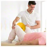 Image shows VOLLEY foam ball uncoated,  21 cm, yellow