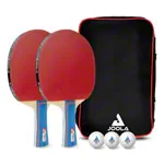 JOOLA table tennis set DUO, 2 TT bats + 3 TT balls