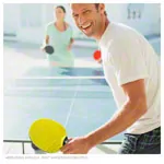JOOLA table tennis set VIVID OUTDOOR, 2 TT bats + 3 TT balls