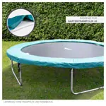 Image shows Frame pad-set, 10-piece for Trimilin Trampoline Fun 30