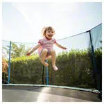 Garden trampoline fun 37 set, trampoline  3.7 m incl. safety net