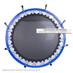 Image shows Fitness trampoline, � 100 cm