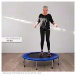 Image shows Fitness trampoline, � 100 cm
