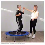 Image shows Fitness trampoline, � 100 cm