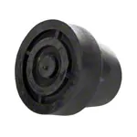 Mini trampoline foot cap made of plastic