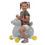 GYMNIC bouncing animal unicorn Rody Magical Unicorn with roll tub