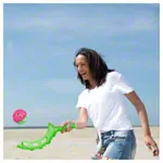 Scoop ball game skill game set