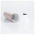 Image shows Shuttlecocks made of plastic, 6 pieces