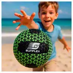 Image shows SUNFLEX&nbsp;Beach- and Funball NeoGrip, Neongreen, size 2