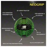 Image shows SUNFLEX&nbsp;Beach- and Funball NeoGrip, Neongreen, size 2