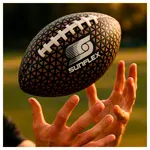 Image shows sunflex American Football Neogrip, Terra