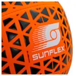 Image shows sunflex Basketball NeoGrip, Orange/black, size 5