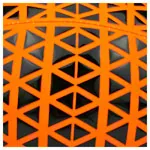 Image shows sunflex Basketball NeoGrip, Orange/black, size 5