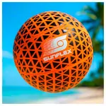 Image shows sunflex Basketball NeoGrip, Orange/black, size 5