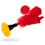 Throwing game Indiaca tournament, 45 g, incl. spare spring set for Indiaca