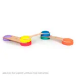 Balancing bar set for stacking blocks, 3 pcs.