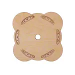 Image shows Move seat plate for stacking blocks, L x W x H 29 x 29 x 1.2 cm