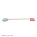 Image shows Balancing bar for stacking blocks, L x W x H 160 x 28 x 4.3cm