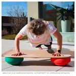 Image shows Rocking board for stacking block, L x W x H 90 x 28 x 2.2 cm