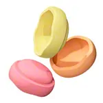 Stapelstein-set warm pastel, 3 pieces