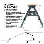 Image shows GIBBON Slackyard