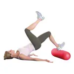 TOGU Pilates multi roll,  18x80 cm, red