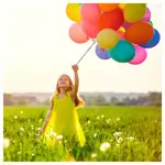Air balloons, 100 pieces,  25 cm