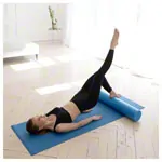 Yoga roller,  15 cm x 90 cm, blue