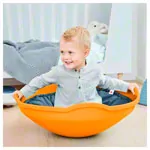 Gonge play top set, 2 pcs mini top, orange + cushion