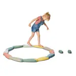 Hill tops and balance path Nordic, set 3 hill tops + 7 balance path