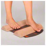 Pedalo foot and leg axis trainer foot roller, pair