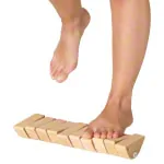 Pedalo foot and leg trainer, foot torsion trainer