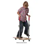 Telescopic racks for pedalo, adjustable from 62-94 cm, pair
