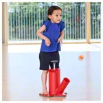 Image shows Gonge ball launcher with 5 balls for children