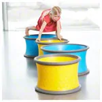 Body Wheel Set, 2 pieces, large  59 cm, small  46 cm
