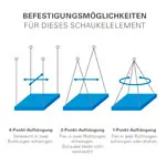 Horse swing, L x W 75X32 cm