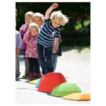 Hilltops-set, 1x large, 2x medium + 2x small