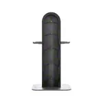 NOHrD WeightPlate Tower 2x dumbbells, 1x barbell 20x weight plates, Shadow