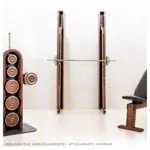 NOHRD SquatRack fold out dumbbell rack cherry