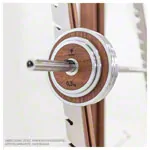 NOHRD SquatRack fold out dumbbell rack cherry