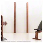 NOHRD SquatRack fold out dumbbell rack cherry