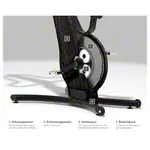 NOHrD bike ergometer shadow